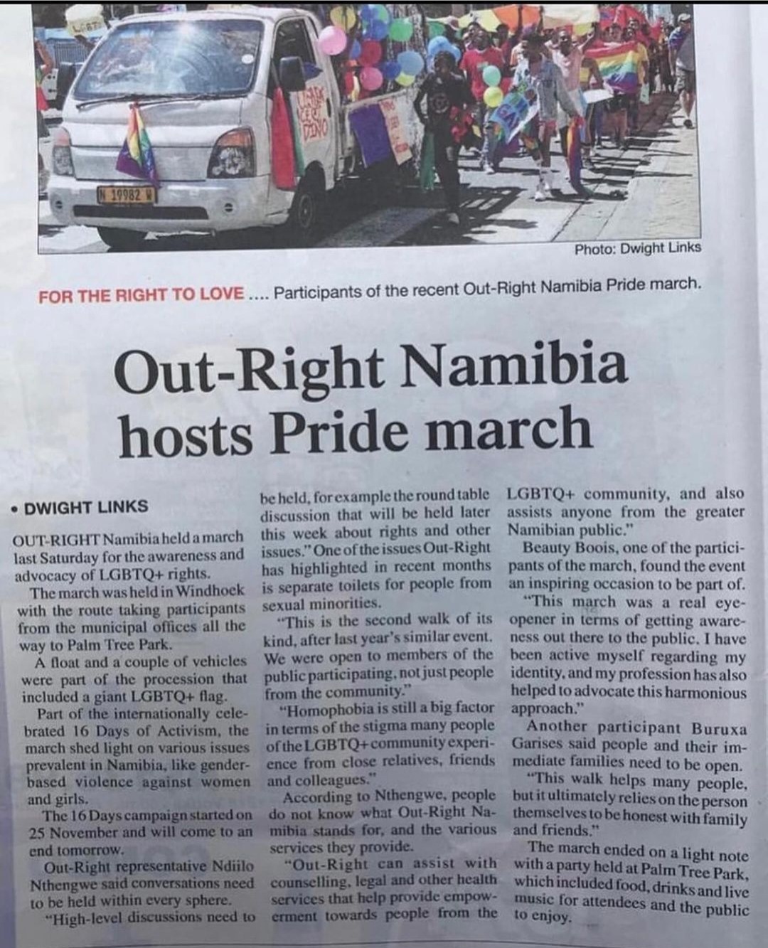 Our Gallery Out Right Namibia